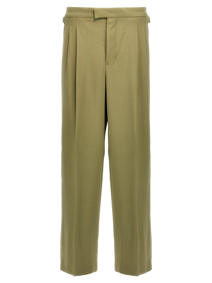 Double Pence Pants Green