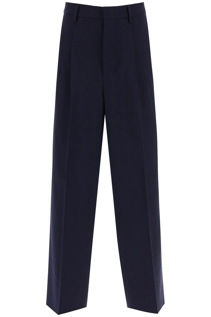 Loose Fit Pants With Straight Cut - Ami Paris - Men