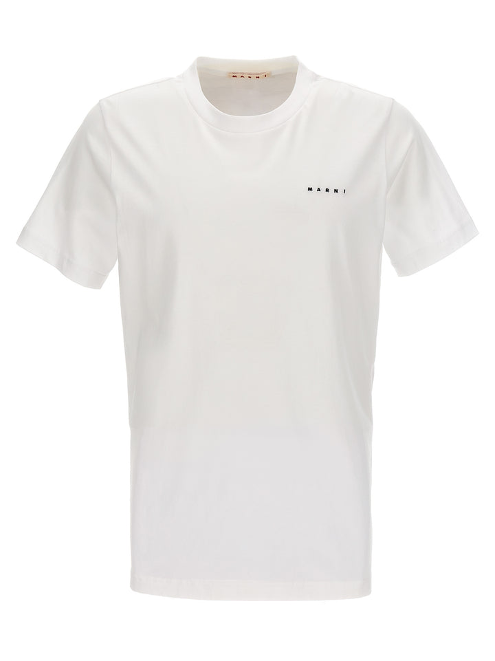 Logo Embroidery T-Shirt White