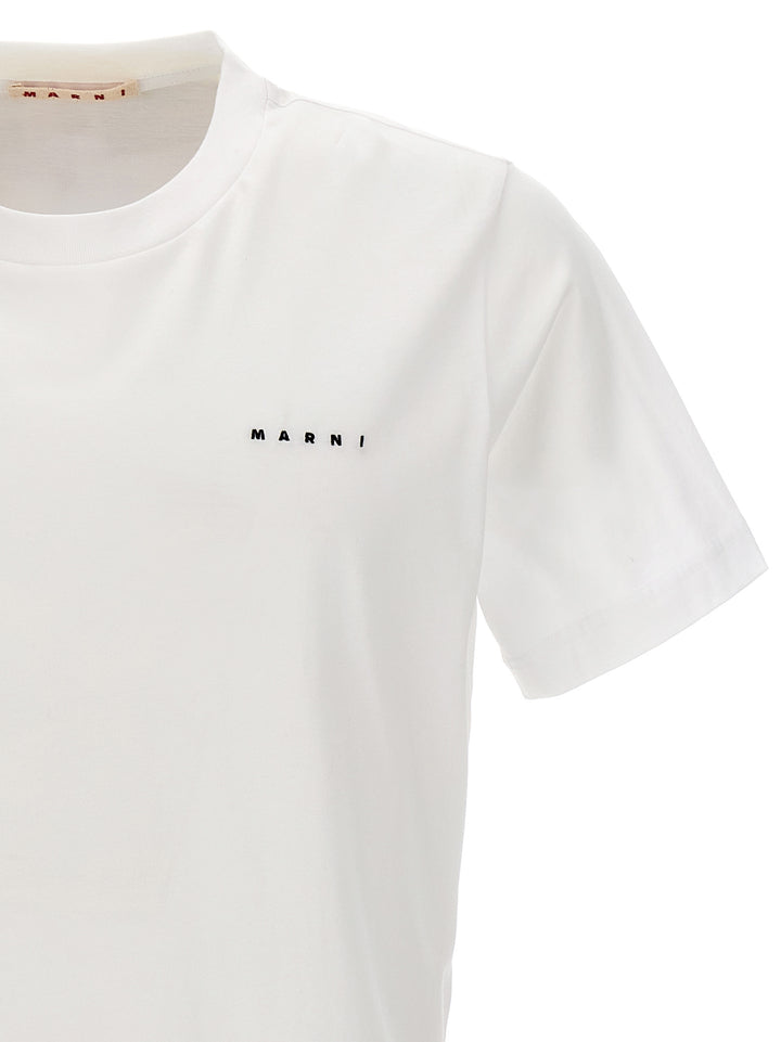 Logo Embroidery T-Shirt White