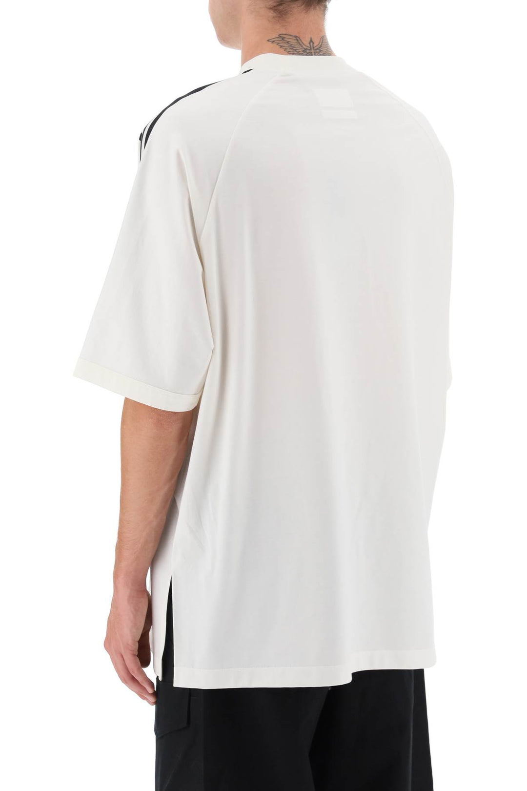 3 Stripes Crew Neck T Shirt - Y-3 - Men