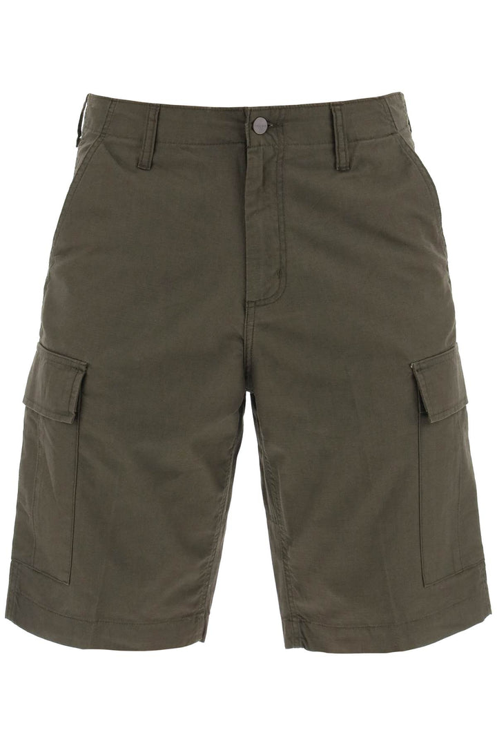 Regular Cargo Shorts In Ripstop Cotton - Carhartt Wip - Men