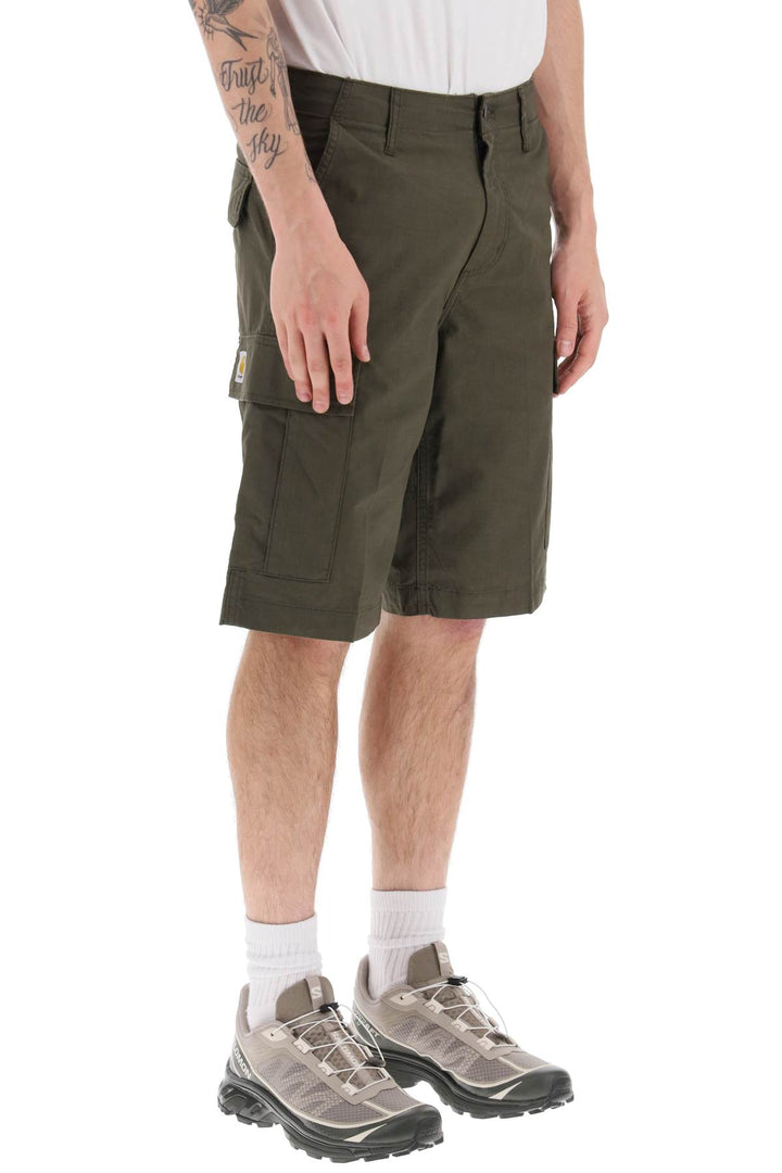 Regular Cargo Shorts In Ripstop Cotton - Carhartt Wip - Men