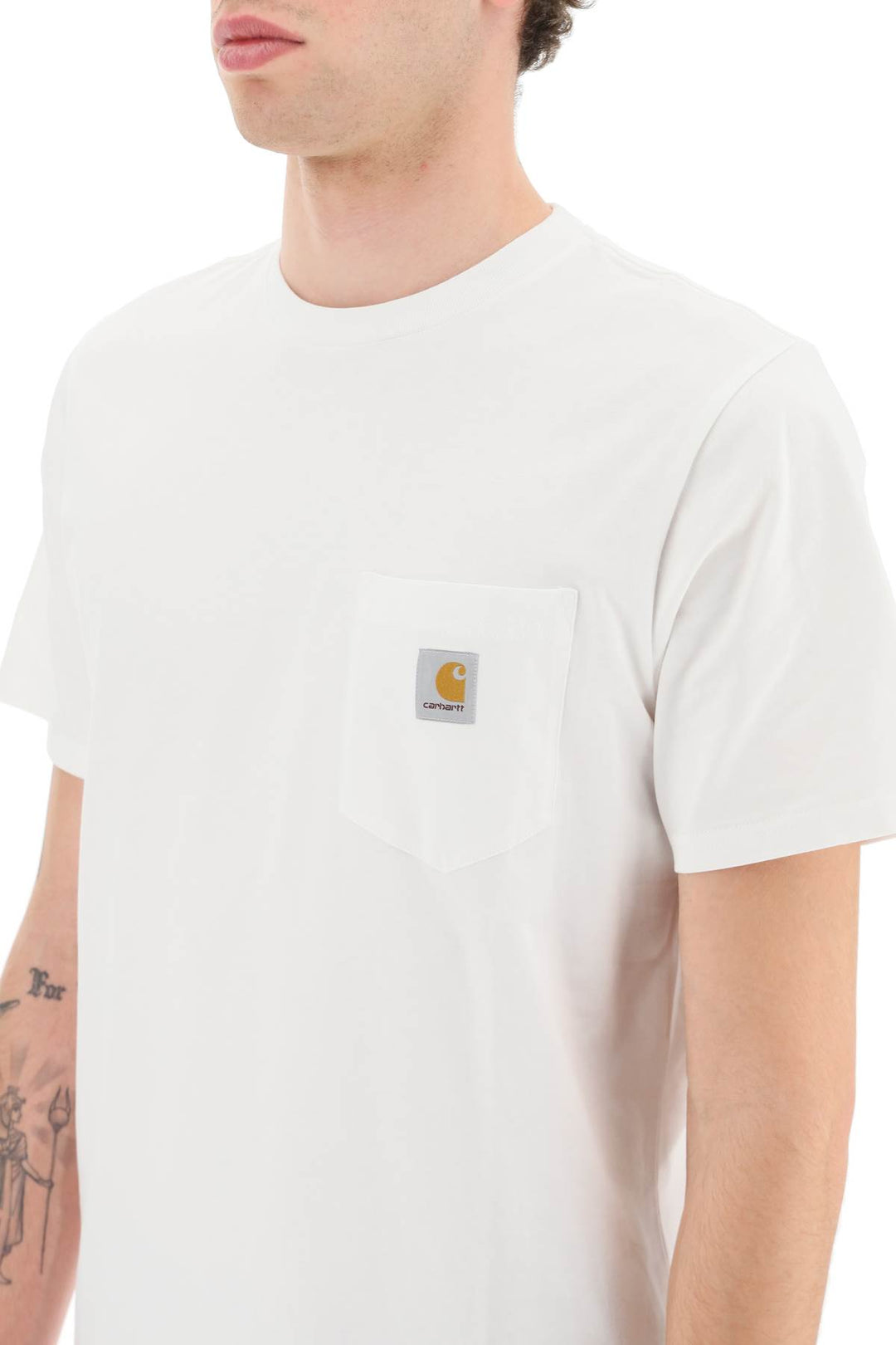 T Shirt With Chest Pocket - Carhartt Wip - Men