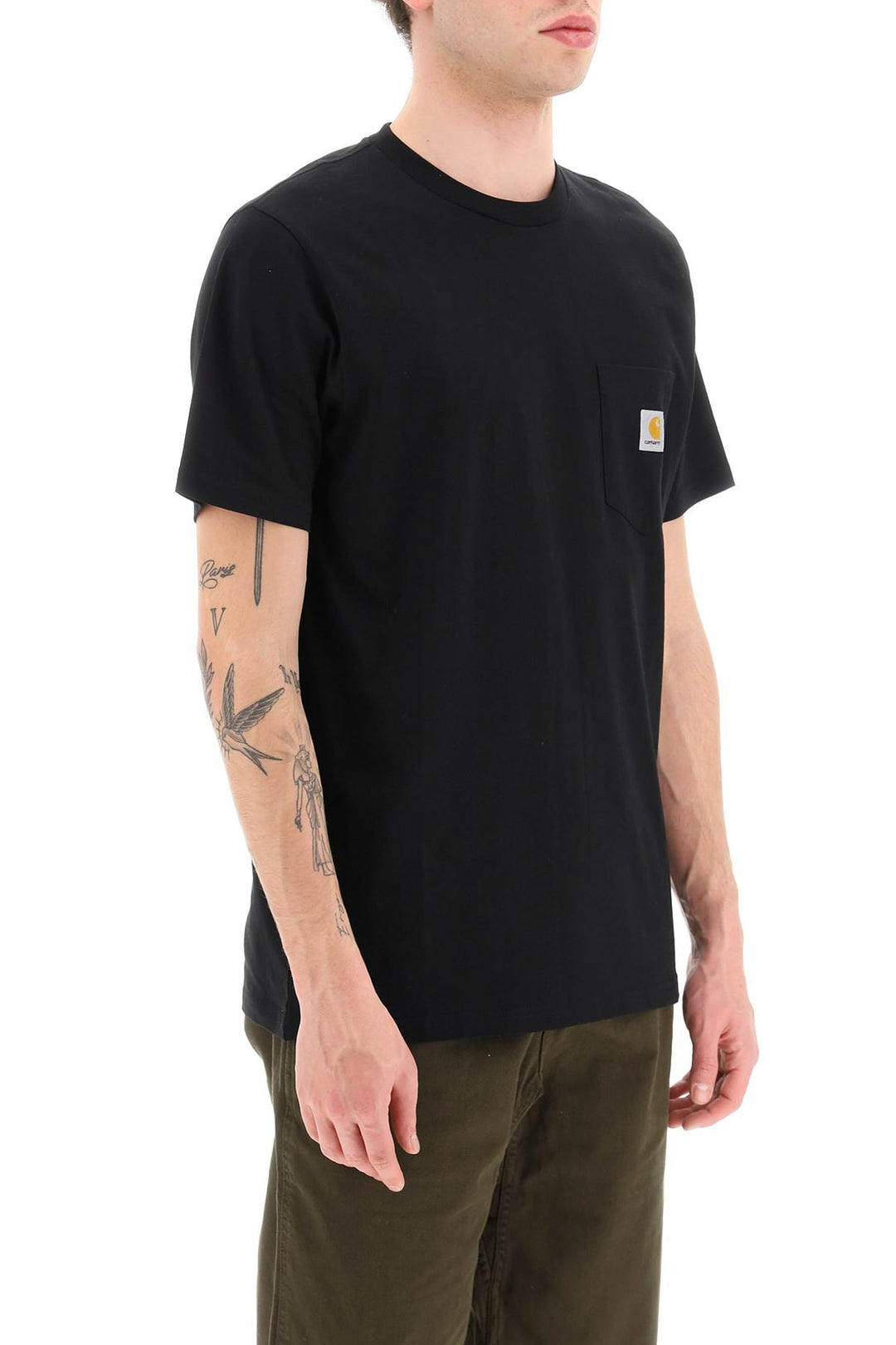 T Shirt With Chest Pocket - Carhartt Wip - Men