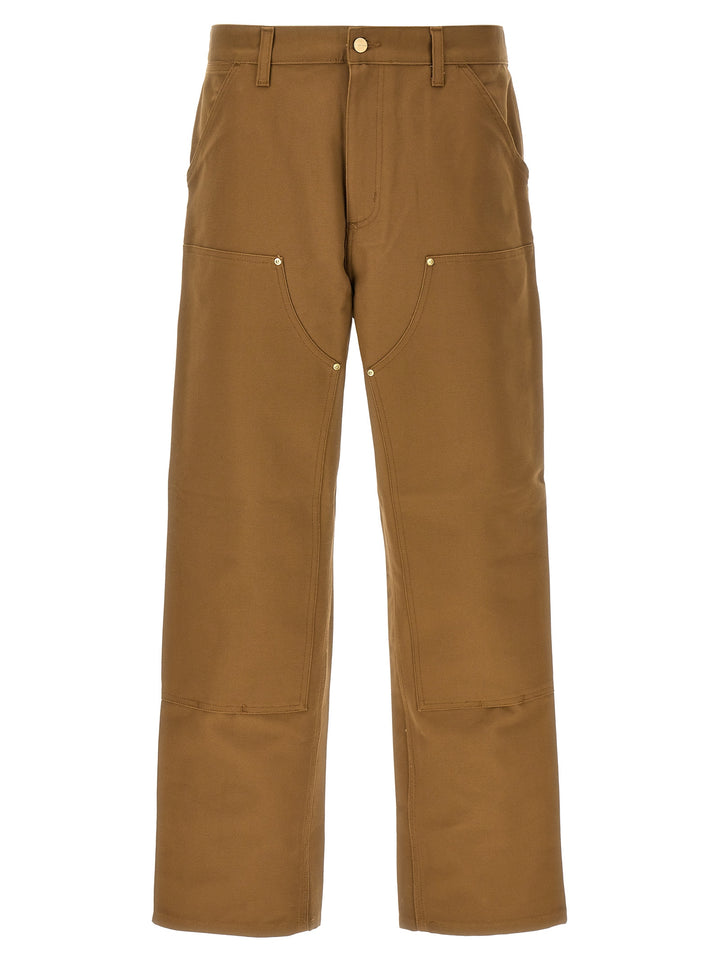 Double Knee Jeans Beige