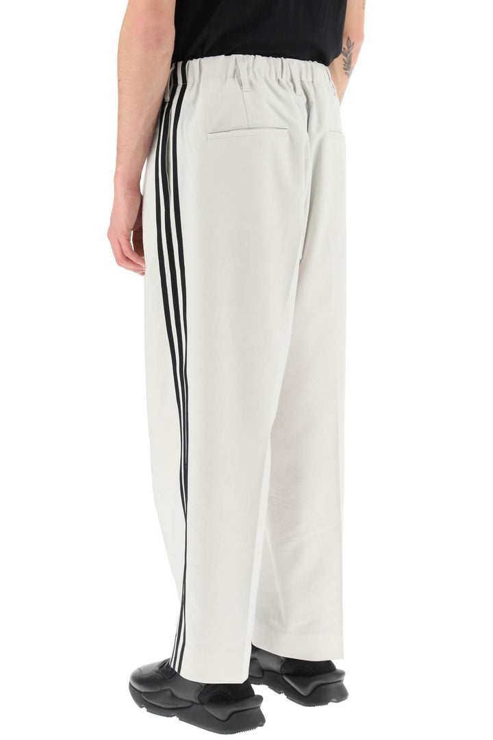 Lightweight Twill Pants With Side Stripes - Y-3 - Men