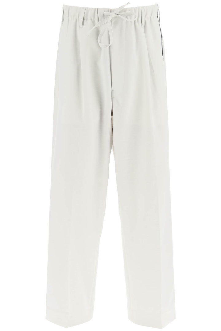 Lightweight Twill Pants With Side Stripes - Y-3 - Men