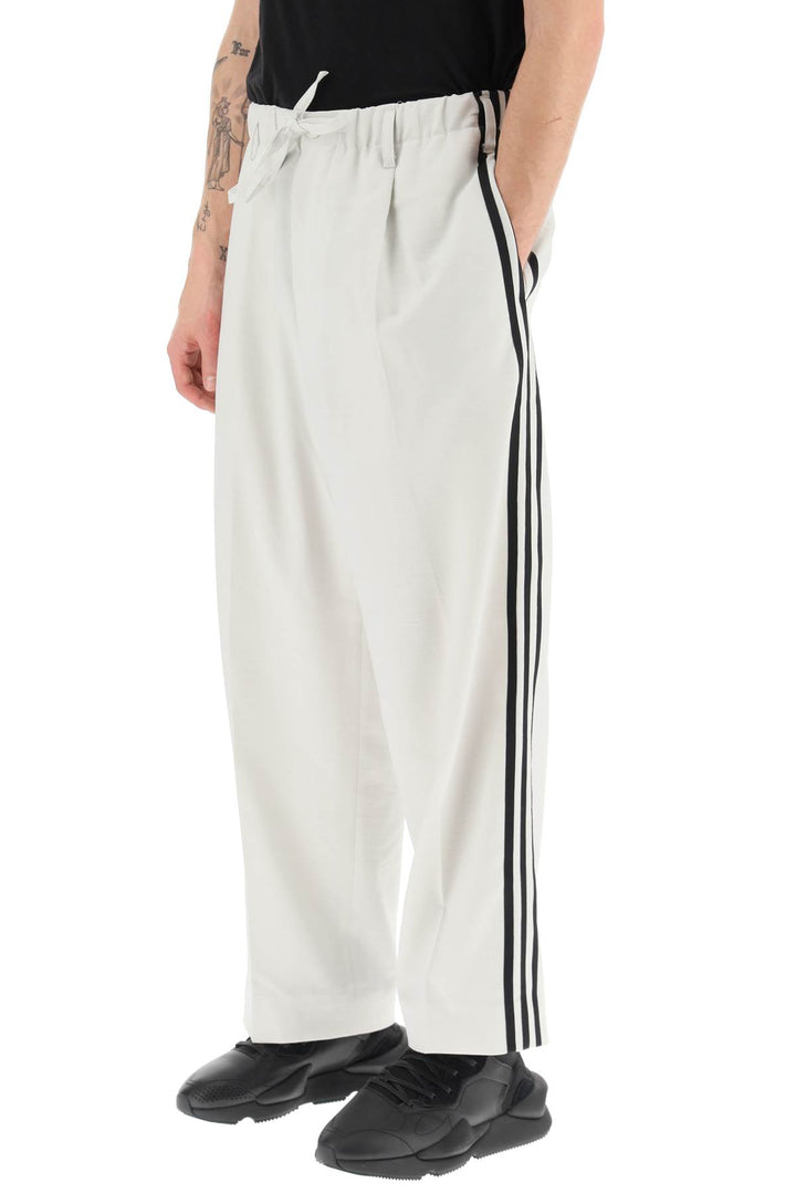 Lightweight Twill Pants With Side Stripes - Y-3 - Men