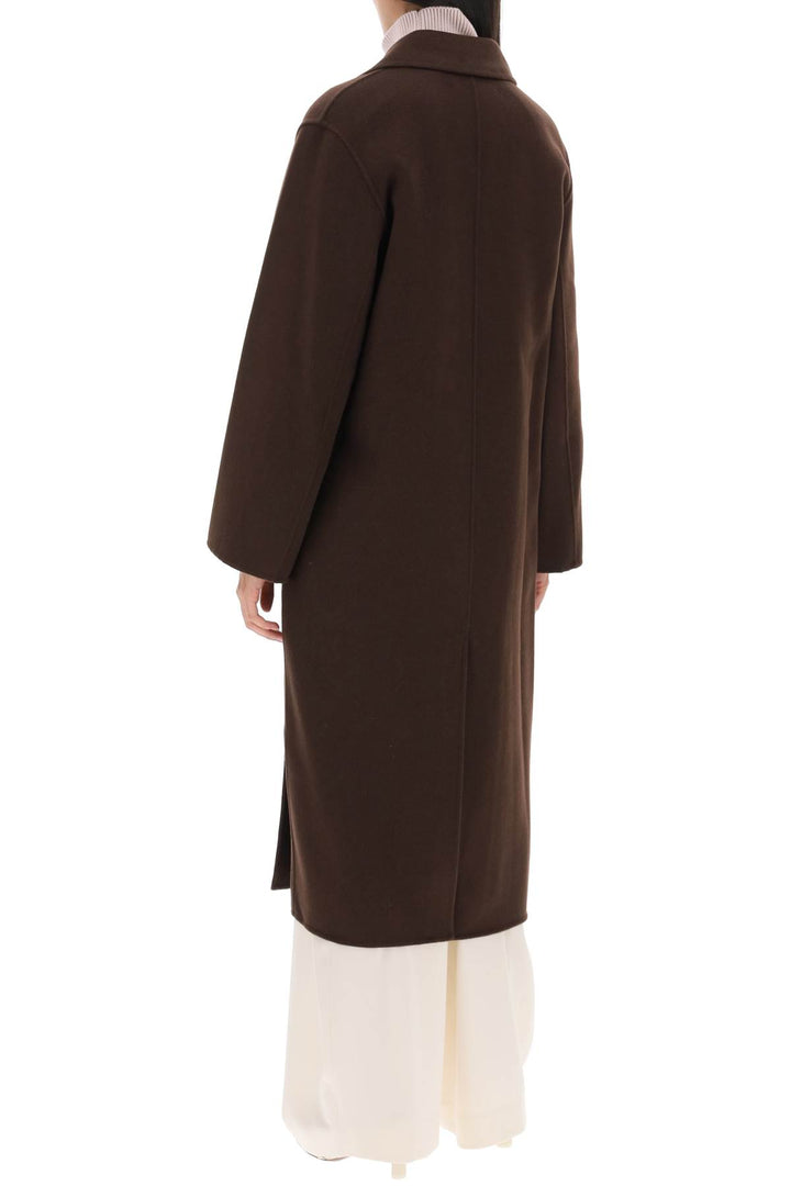 Clara Double Breasted Wool Coat - Ivy Oak - Women