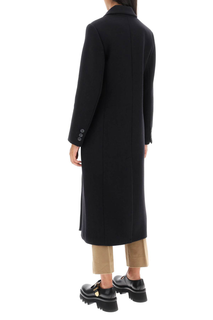 Cayenne Double Breasted Wool Coat - Ivy Oak - Women