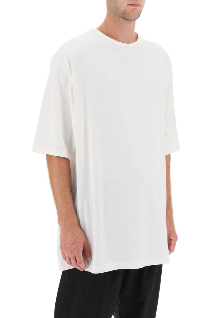 Oversize T Shirt With Label - Y-3 - Men