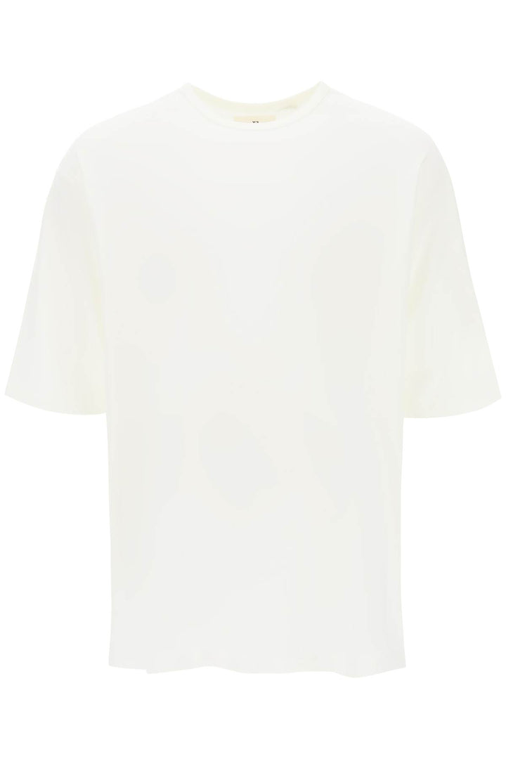 Oversize T Shirt With Label - Y-3 - Men