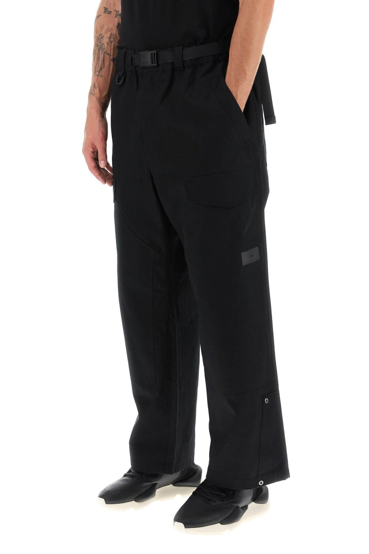 Wide Leg Workwear Pants - Y-3 - Men