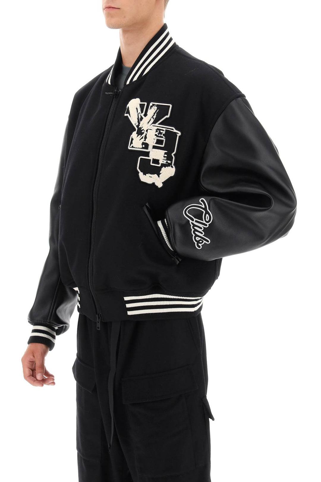 'Letterman' Varsity Bomber Jacket - Y-3 - Men