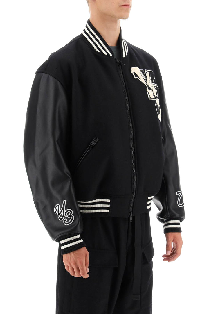 'Letterman' Varsity Bomber Jacket - Y-3 - Men