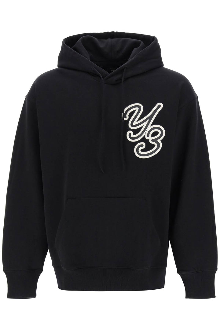 Hoodie With Logo Print - Y-3 - Men