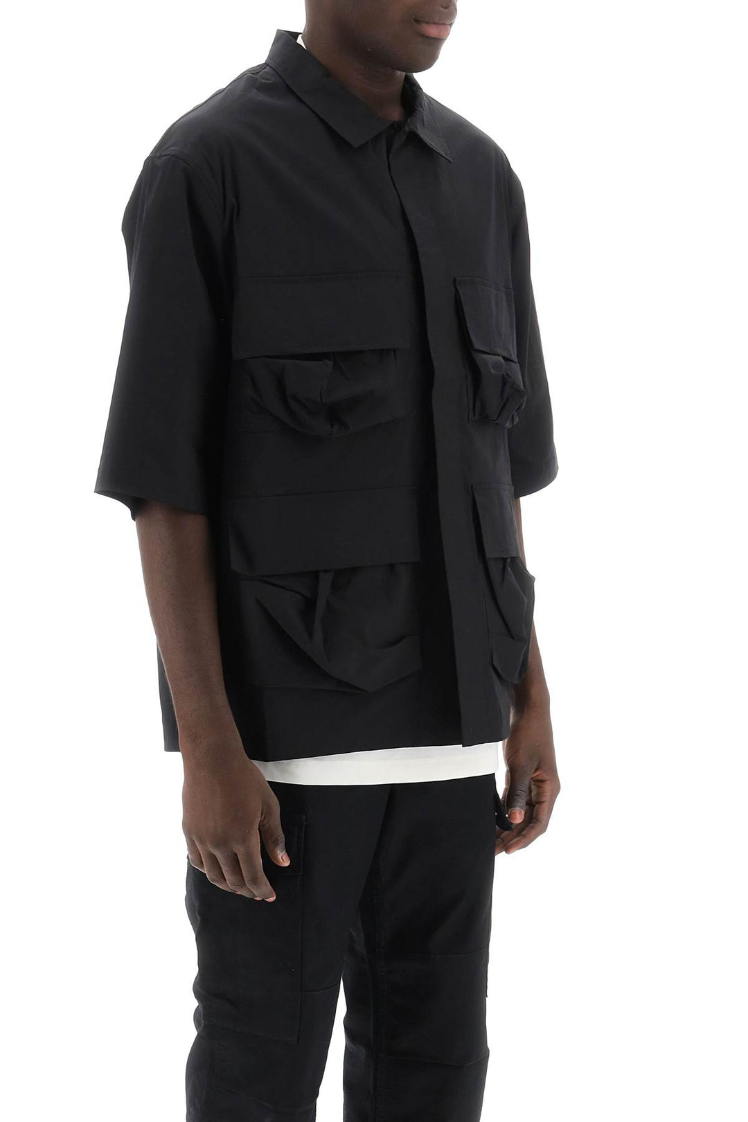 Short Sleeved Cargo Shirt - Y-3 - Men