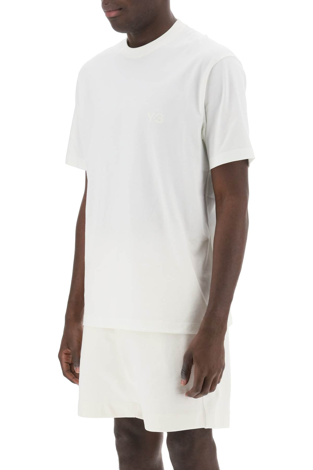 T Shirt With Tonal Logo - Y-3 - Men