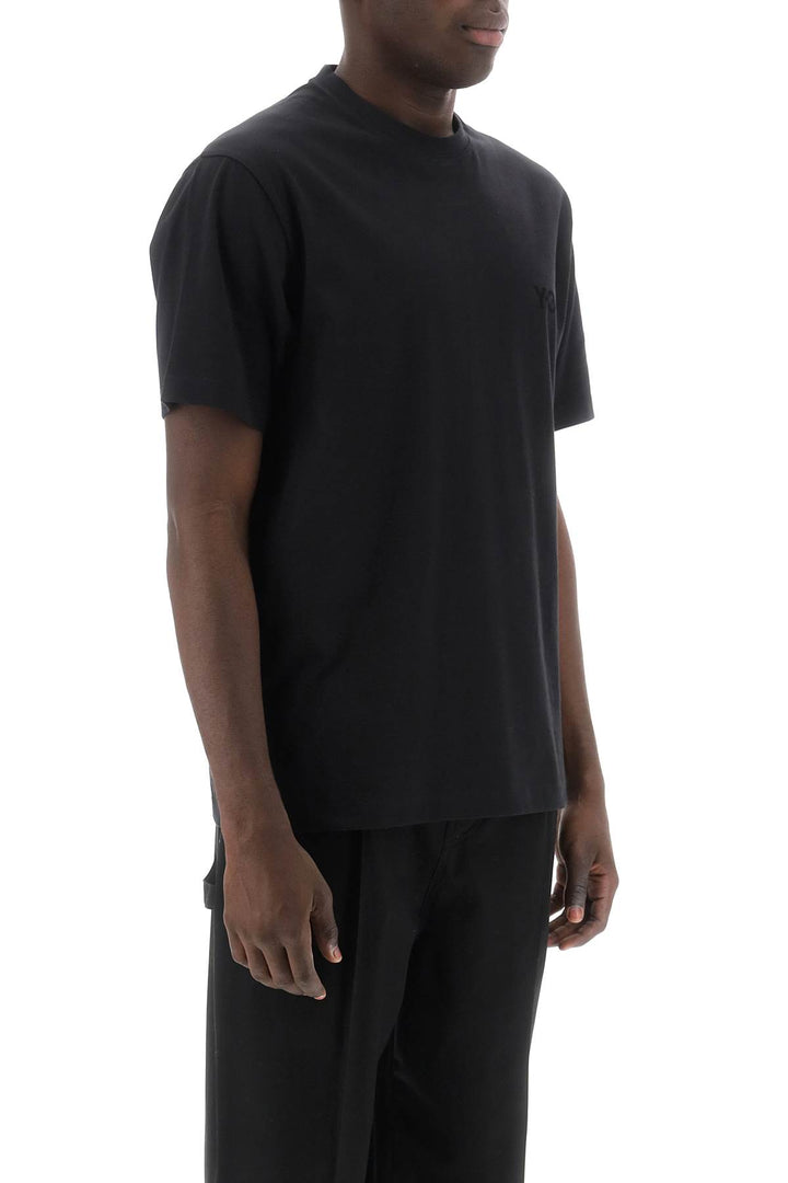 T Shirt With Tonal Logo - Y-3 - Men