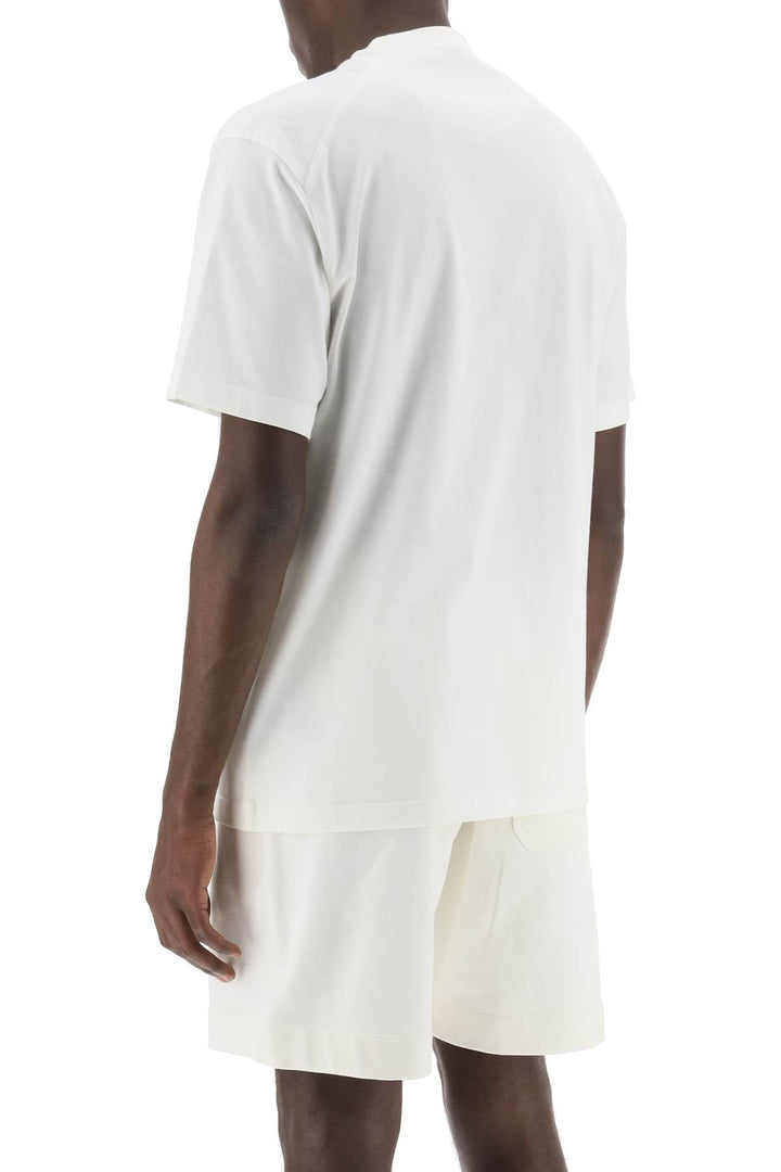 T Shirt With Gradient Logo Print - Y-3 - Men