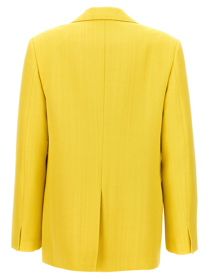 Jil Sander Single-Breasted Blazer BlazerS - Yellow | 37783439ec551105345be9180bf430a612e8a606