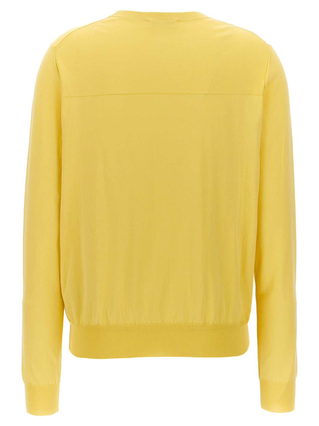 Round-Neck Sweater Sweater, Cardigans Yellow