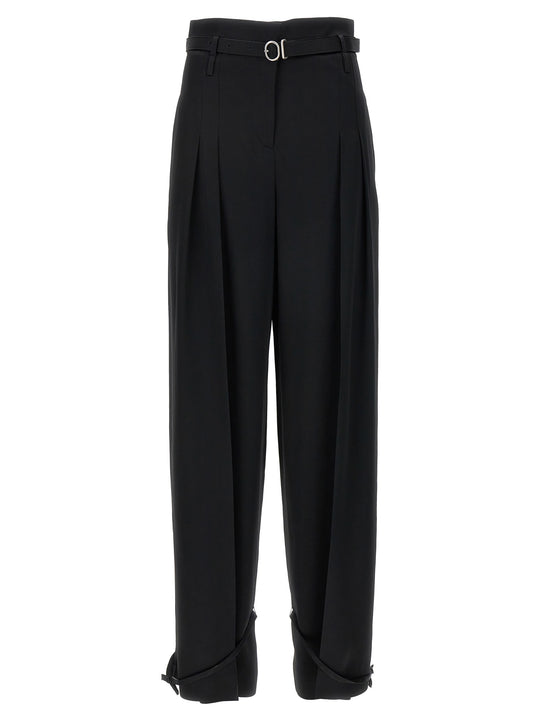 Tailored Trousers Pants Black