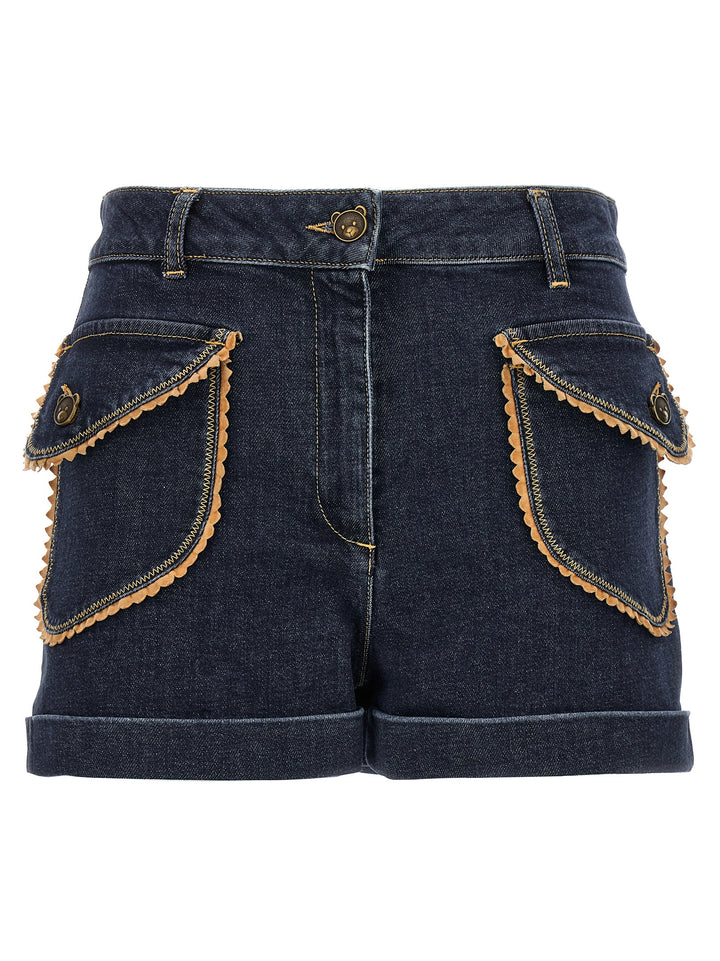 Passementer Shorts Bermuda, Short Blue