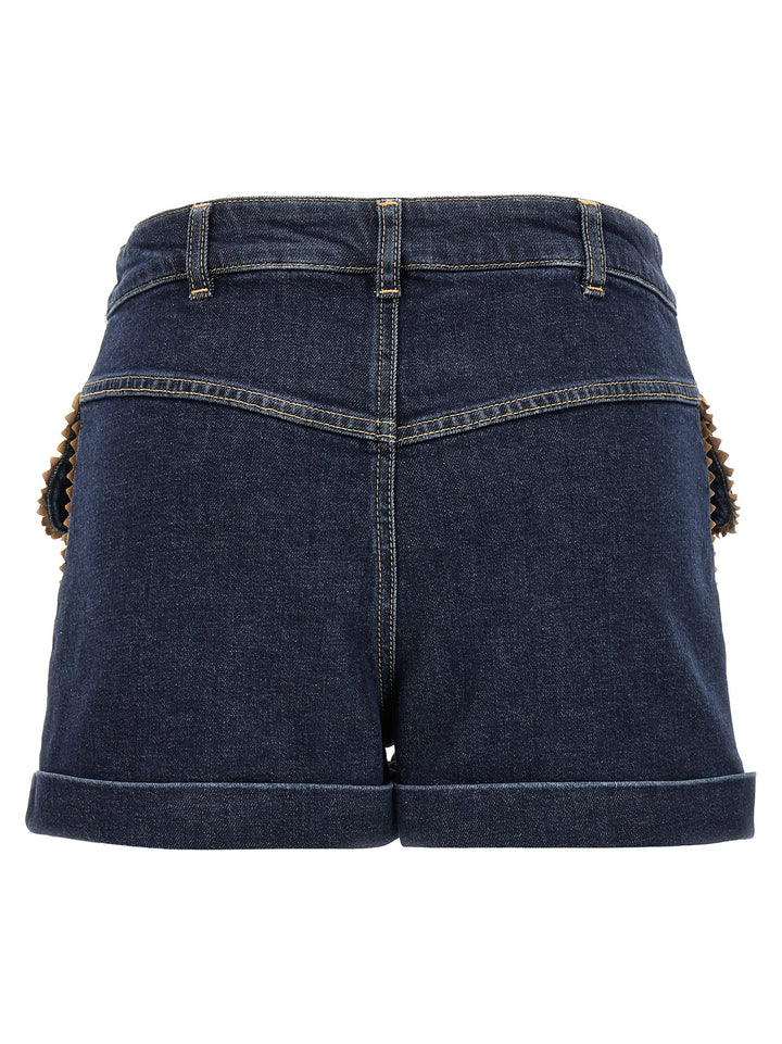 Passementer Shorts Bermuda, Short Blue