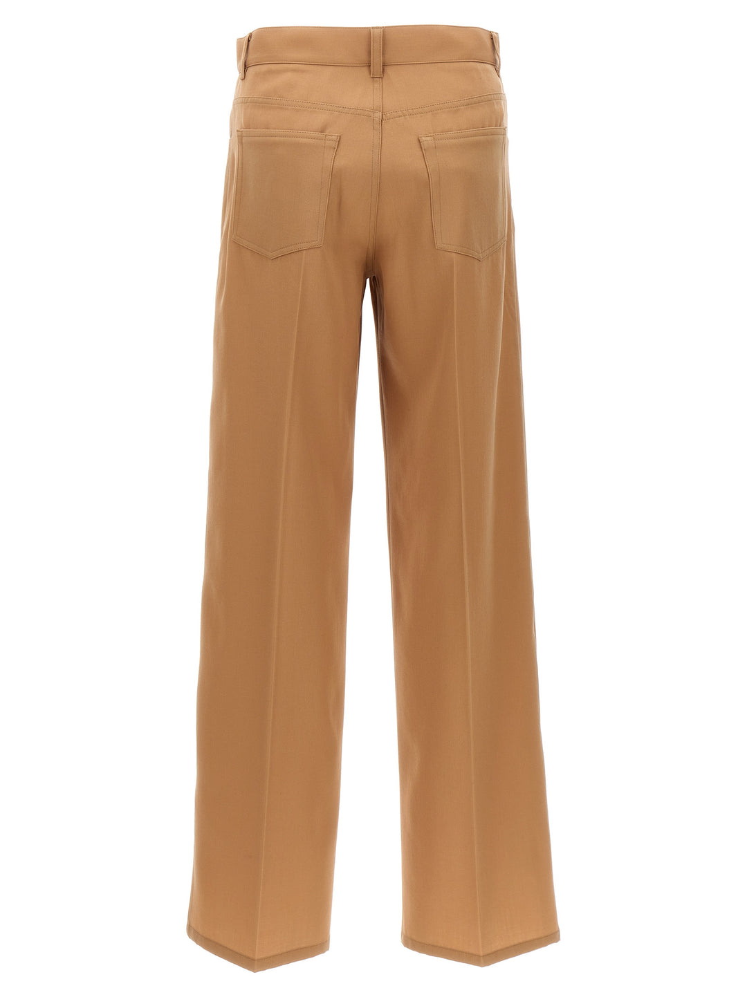 Loose Leg Pants Beige