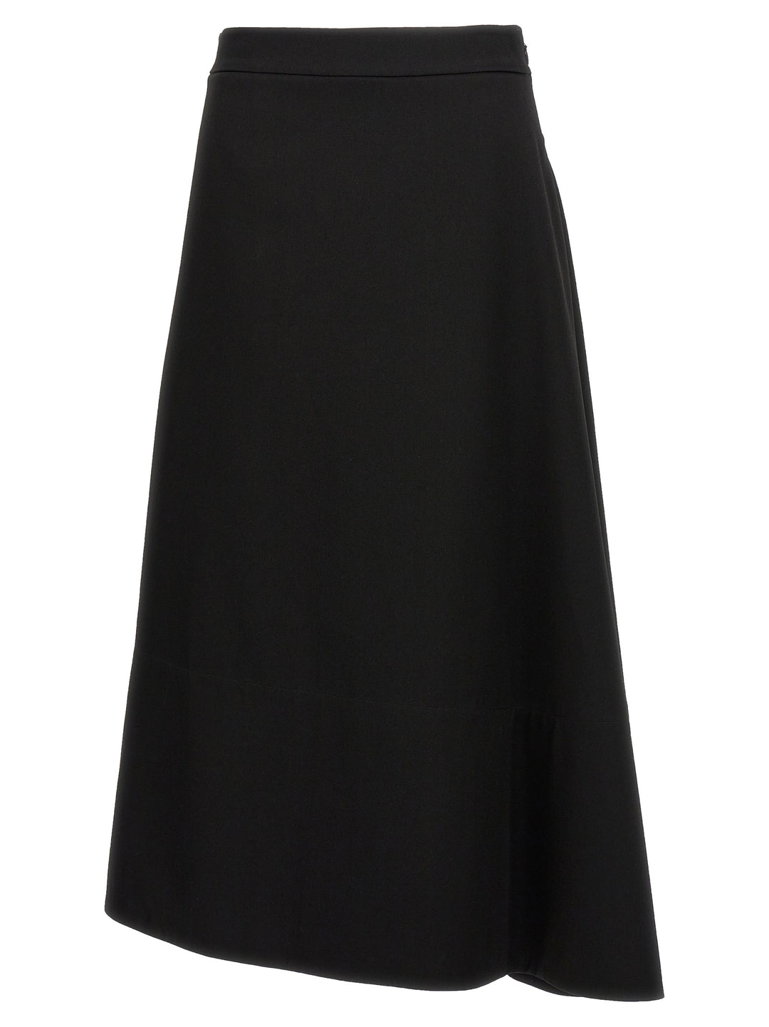 Asymmetrical Skirt Skirts Black