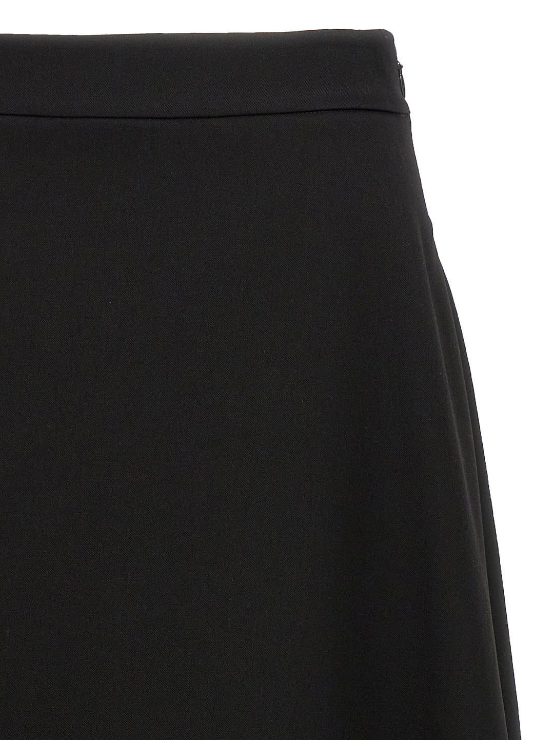 Asymmetrical Skirt Skirts Black