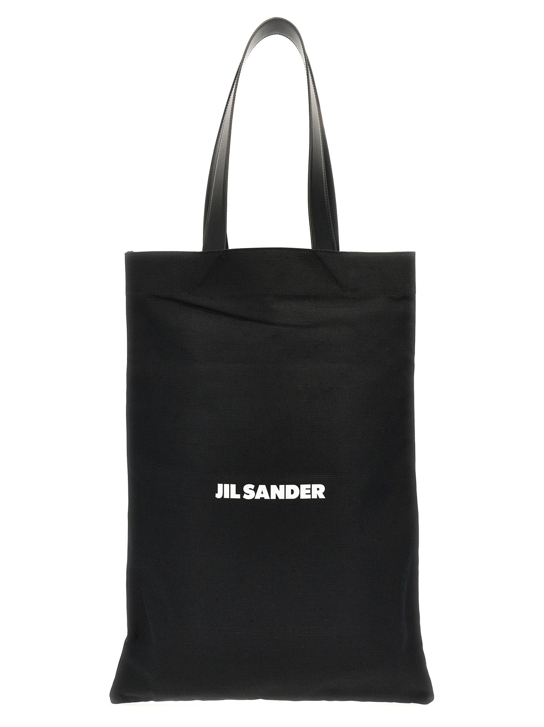 Flat Shopper Tote Bag Black