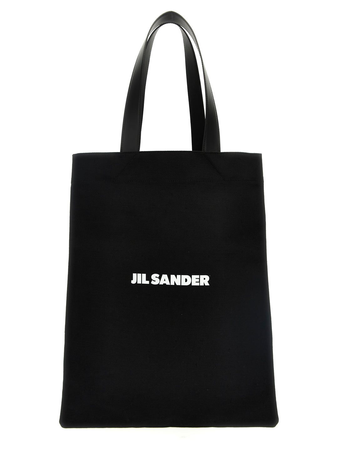 Flat Shopper Tote Bag Black