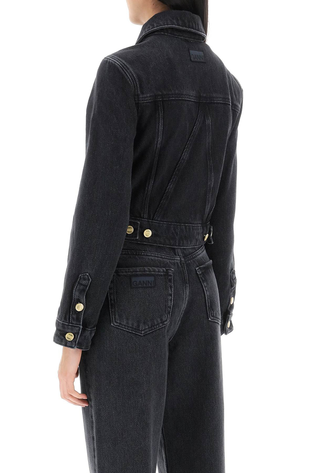 Organic Denim Jacket - Ganni - Women