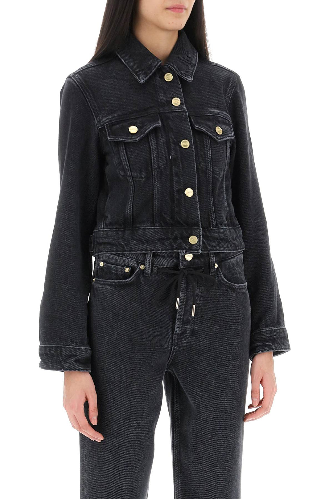 Organic Denim Jacket - Ganni - Women