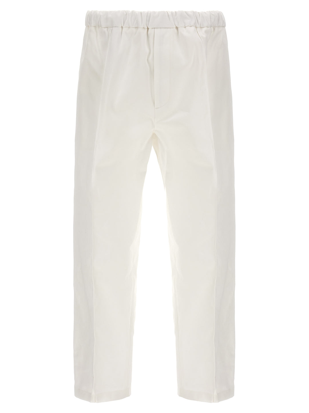 Gabardine Trousers Pants White