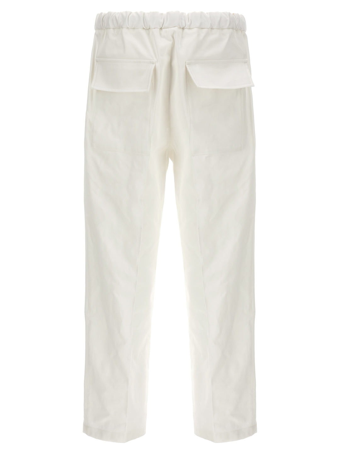 Gabardine Trousers Pants White