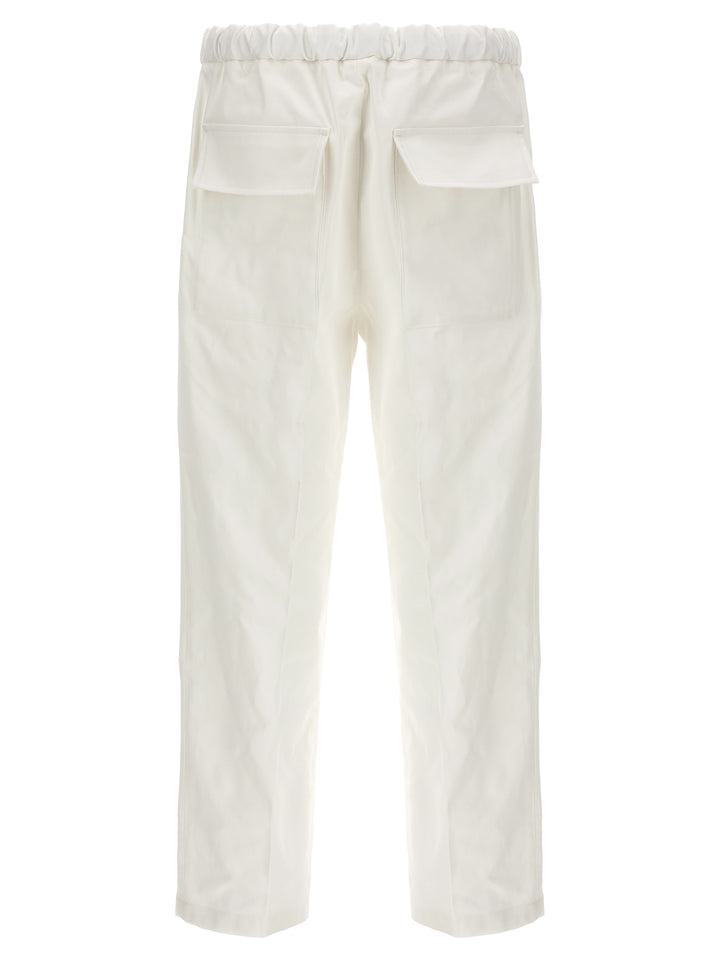 Gabardine Trousers Pants White