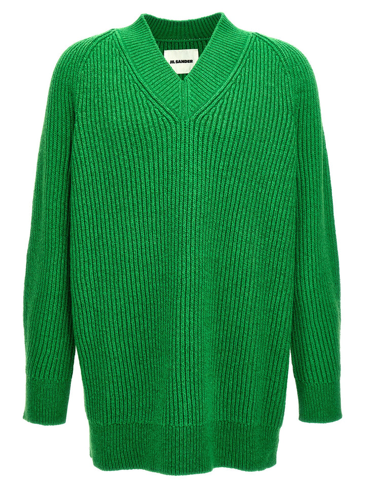 Oversized Sweater Sweater, Cardigans Green