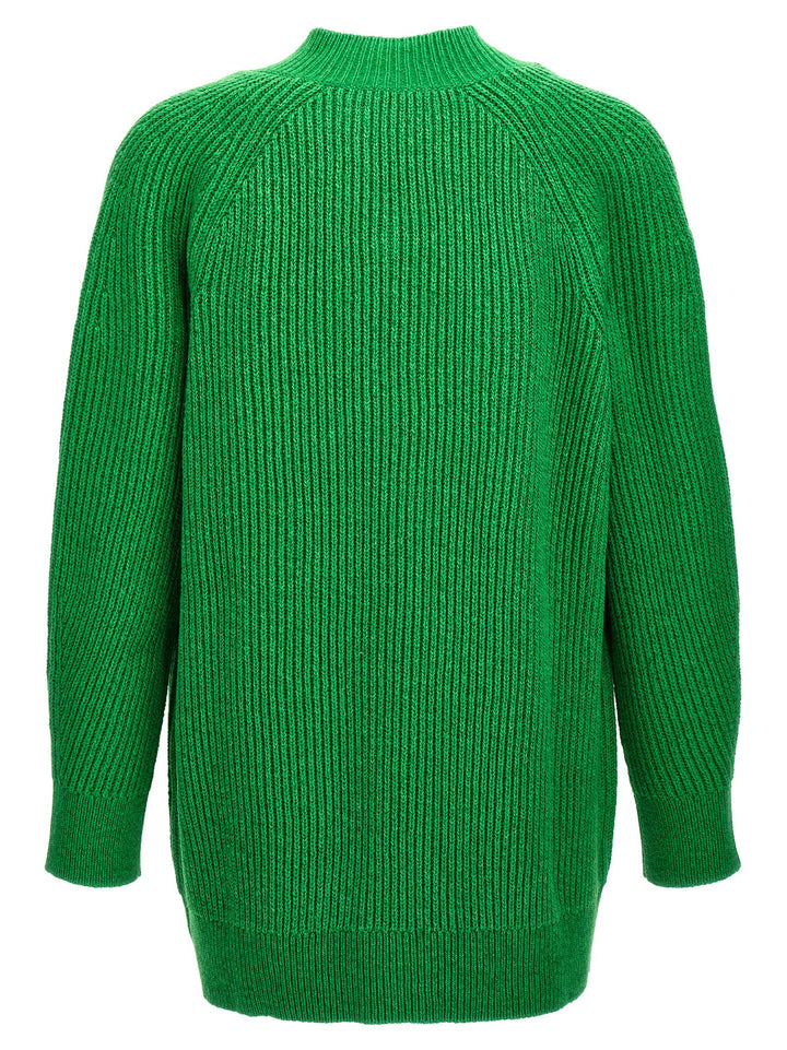 Oversized Sweater Sweater, Cardigans Green