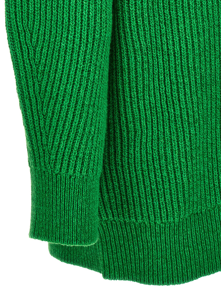 Oversized Sweater Sweater, Cardigans Green