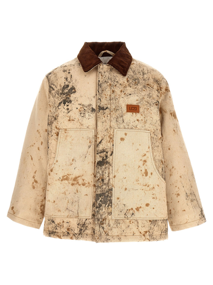 Work Dirty Casual Jackets, Parka Beige