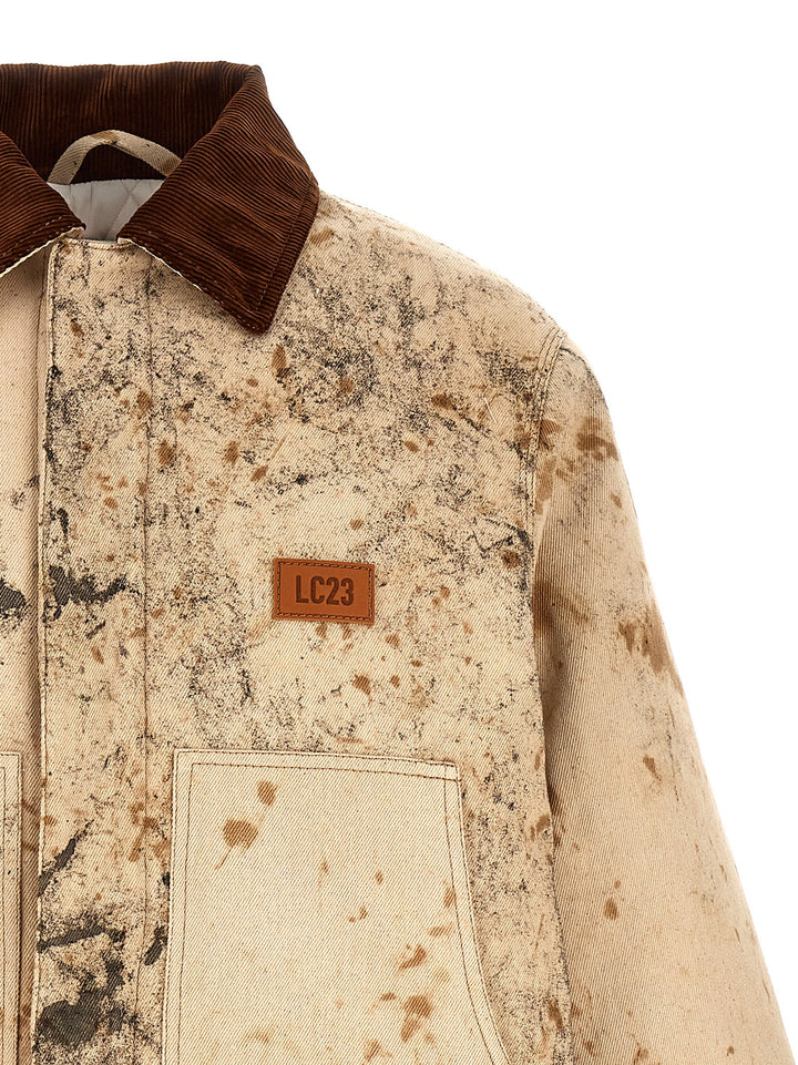 Work Dirty Casual Jackets, Parka Beige