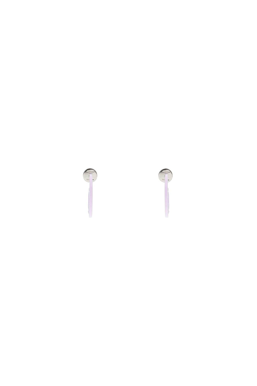 'Jc Monogram Hoops' Earrings - Jimmy Choo - Women