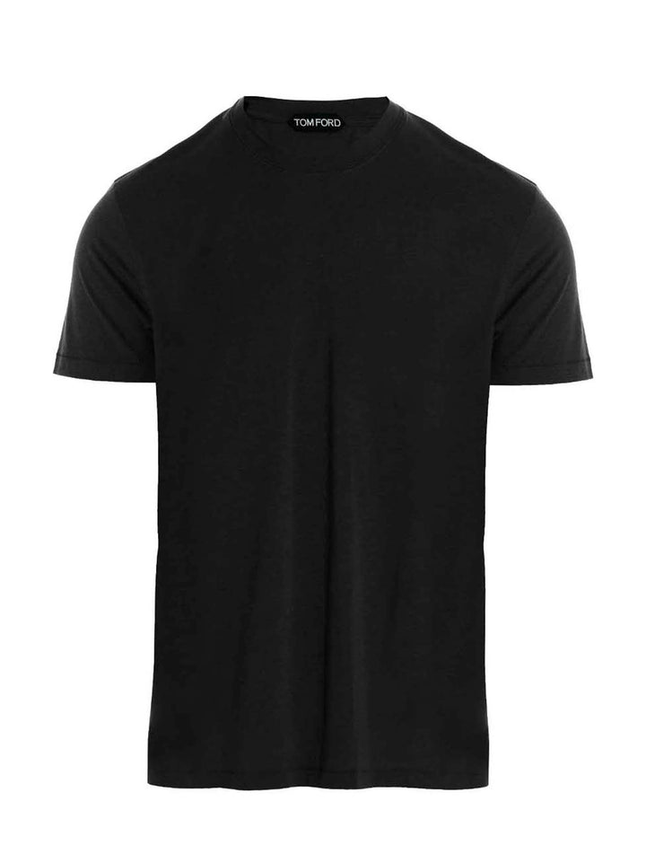 Cotton Lyocell T-Shirt Black