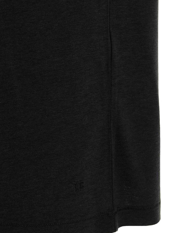 Cotton Lyocell T-Shirt Black