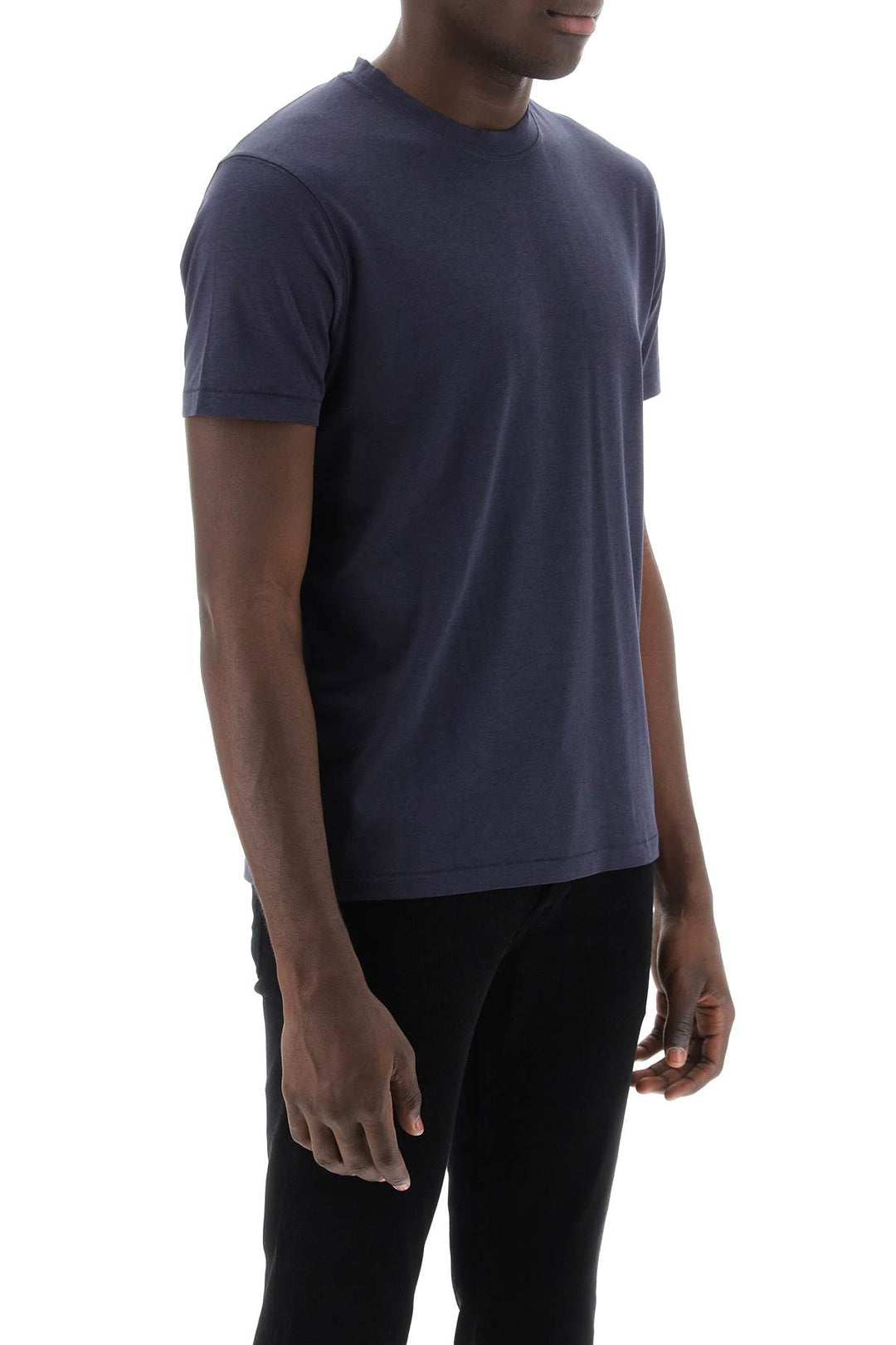 Cottono And Lyocell T Shirt - Tom Ford - Men