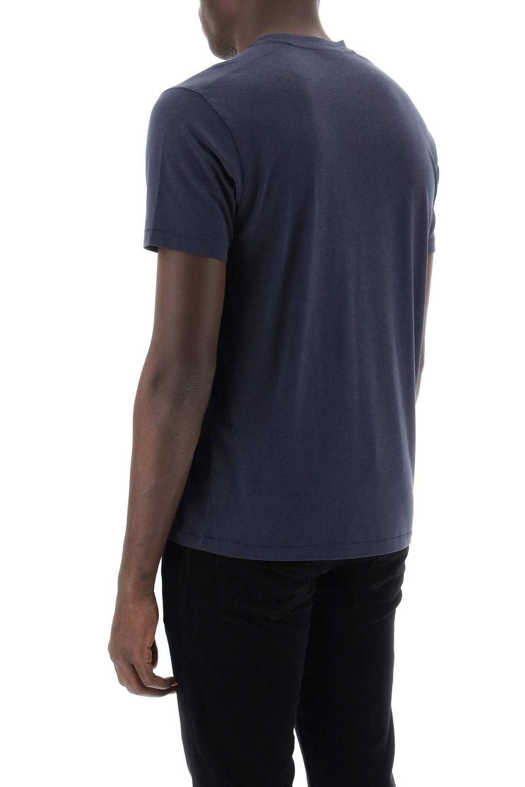 Cottono And Lyocell T Shirt - Tom Ford - Men